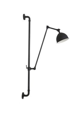 Настенная лампа из латуни черного цвета