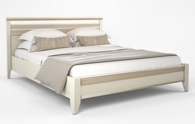 Кровать Адажио 180х200 бежевого цвета