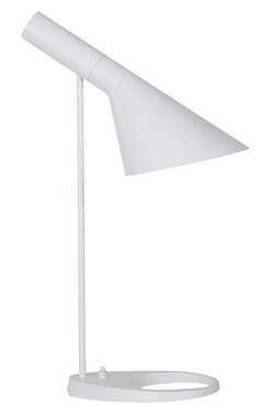 Настольная лампа Arne Jacobsen Style AJ Table Lamp белая
