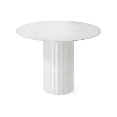 Обеденный стол Субра M белого цвета