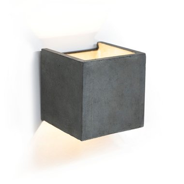 Настенный светильник Tom из бетона и металла