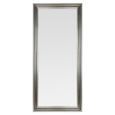 Настенное зеркало Santica в раме серебряного цвета