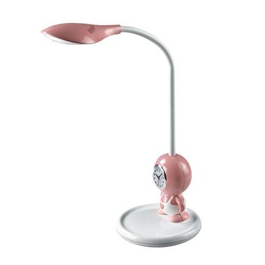 Настольная лампа Merve розового цвета