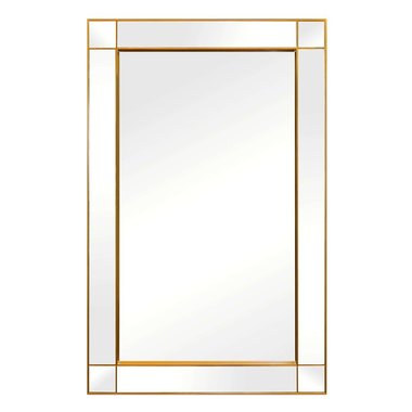 Зеркало настенное Alterna золотого цвета