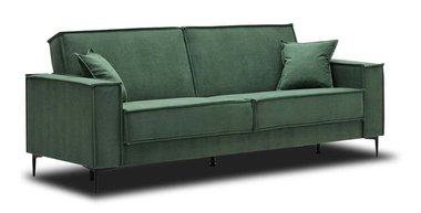 Прямой диван-кровать Авиньон зеленого цвета
