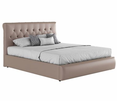 Кровать Амели 180х200 с подъемным механизмом цвета капучино
