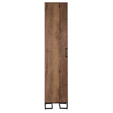 Шкаф одностворчатый Loft коричневого цвета