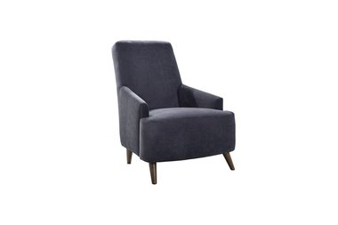 Кресло Флен темно-синего цвета