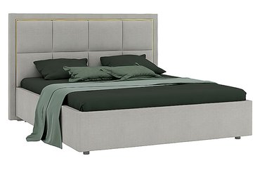 Кровать Дольче 160х200 серого цвета