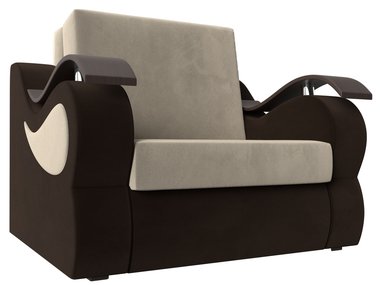 Кресло-кровать Меркурий бежево-коричневого цвета