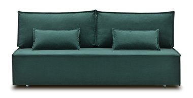 Диван-кровать Фабио темно-зеленого цвета