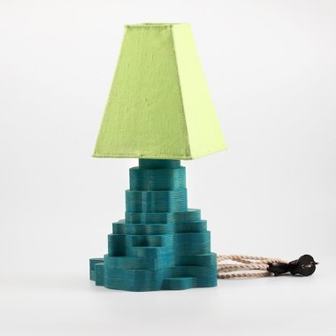 Настольная лампа Stratum Green-Blue