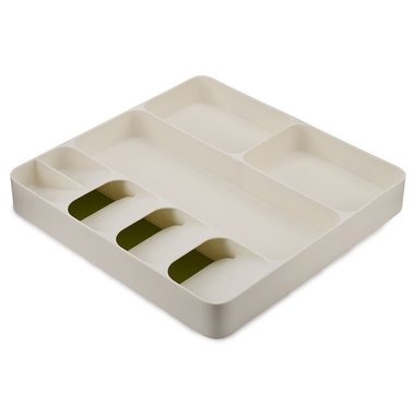 Органайзер для столовых приборов и кухонной утвари DrawerStore белого цвета