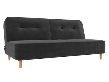 Прямой диван-кровать Потрленд серого цвета
