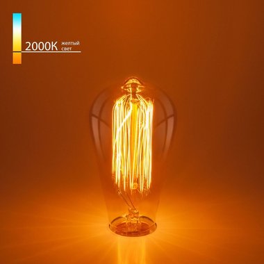 Лампа накаливания диммируемая E27 60W груша
