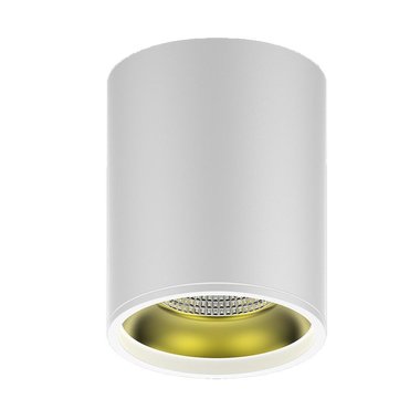 Потолочный светодиодный светильник Overhead белого цвета