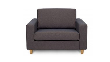 Кресло-кровать Пори коричневого цвета