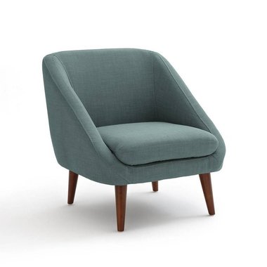 Кресло винтажное Séméon зеленого цвета
