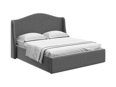 Кровать Lyon 180х200 серого цвета с подъемным механизмом