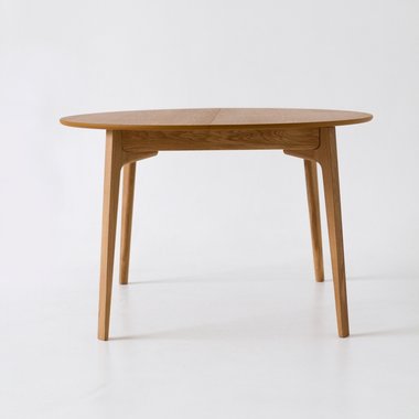 Обеденный раздвижной стол Экспанд M коричневого цвета