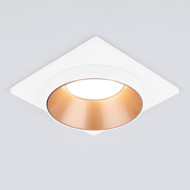Встроенный светильник Avrila бело-золотого цвета