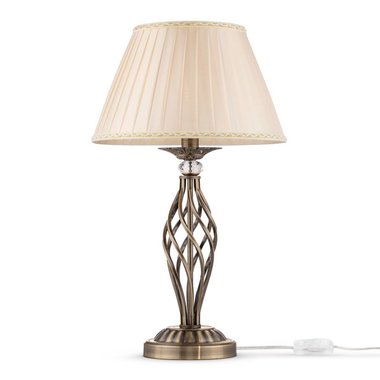 Настольная лампа Grace с бежевым абажуром