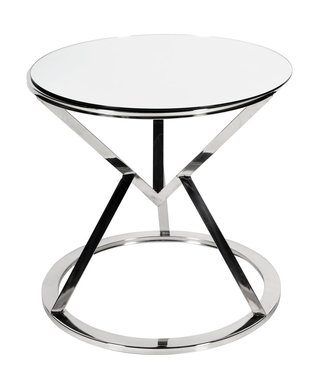Кофейный столик Prisma серебристого цвета