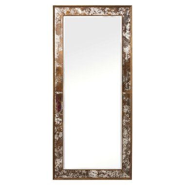 Зеркало настенное Palermo в раме серо-коричневого цвета