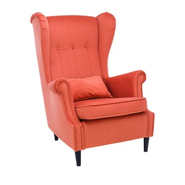Кресло Монтего оранжевого цвета 