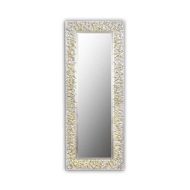 Настенное зеркало CORAL L silver
