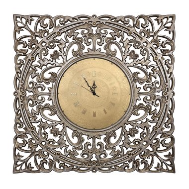 Настенные часы Vintage бронзового цвета