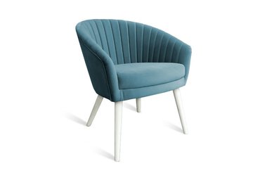 Кресло Тиана синего цвета