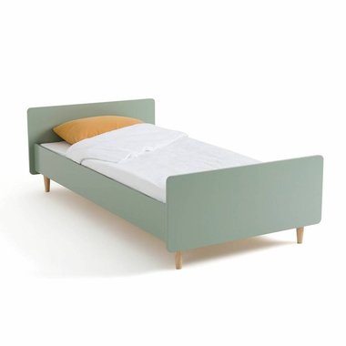 Кровать детская с кроватным основанием Zag 90x190 зеленого цвета