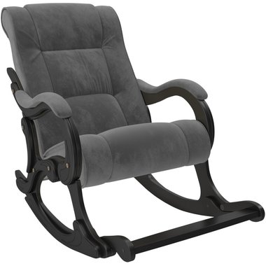 Кресло-качалка Модель 77 серого цвета