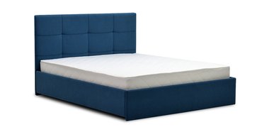 Кровать с основанием Келли 160х200 синего цвета