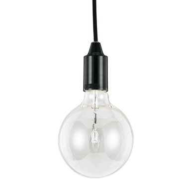 Подвесной светильник Ideal Lux Edison Nero