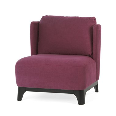 Кресло Alma фиолетового цвета