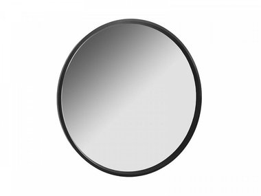 Настенное зеркало Focus в раме черного цвета