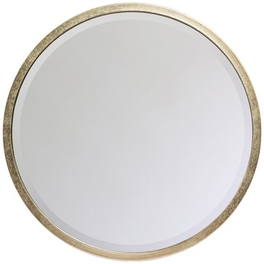 Настенное зеркало Вестон в раме серебряного цвета