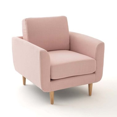 Кресло Jimi розового цвета