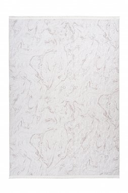 Рельефный ковер Peri 160x220 бежевого цвета