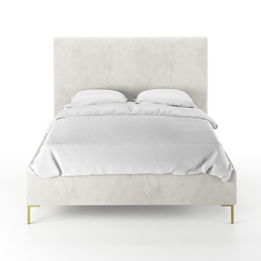 Кровать Kona 160х200 белого цвета