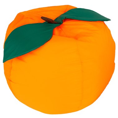 Кресло-мешок Апельсин оранжевого цвета
