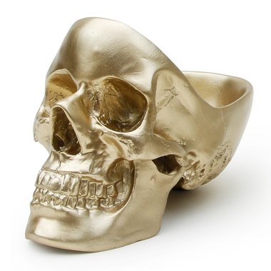 Органайзер для мелочей Skull золотого цвета