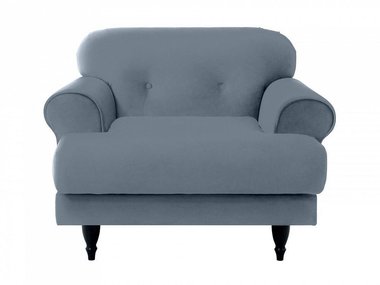 Кресло Italia серо-синего цвета