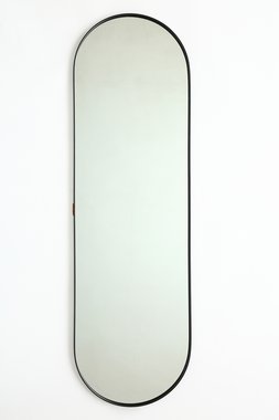 Настенное зеркало Corso в раме черного цвета