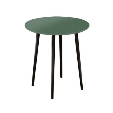 Обеденный стол Спутник с зеленой столешницей 