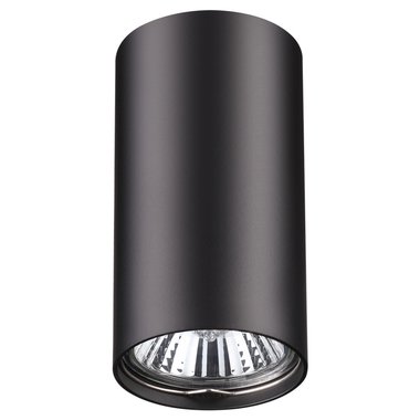 Потолочный светильник Pipe черного цвета