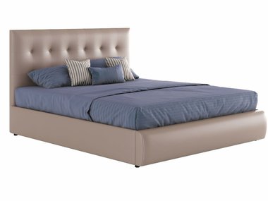 Кровать Селеста 140х200 с подъемным механизмом цвета капучино