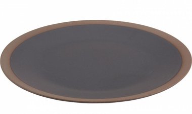 Тарелка Vassa M темно-серого цвета